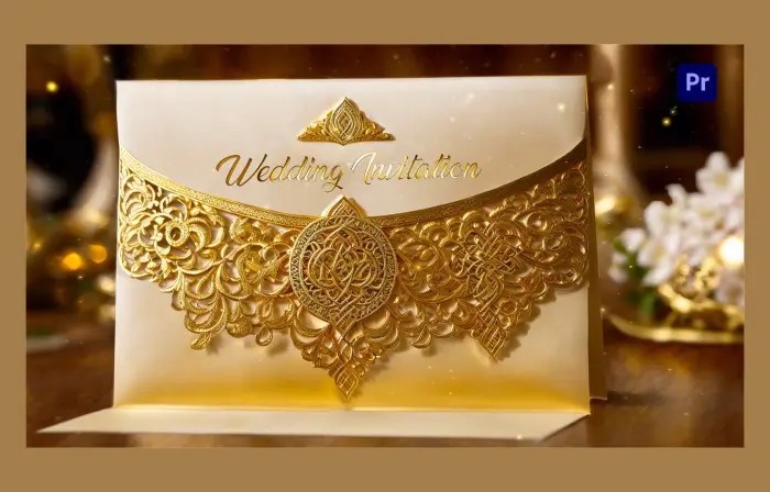 Islamic Wedding 3D Design Wedding Invitation Slideshow